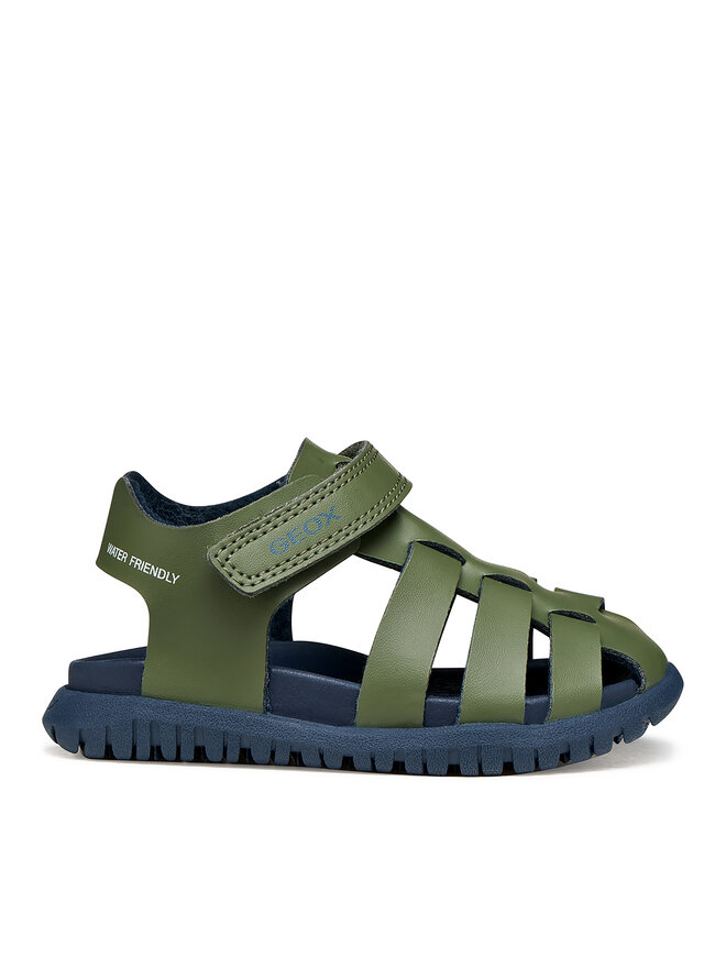 Geox Sandalen Geox B Sandal Fusbetto Bo B556AA 000BC CF3F4 Grün