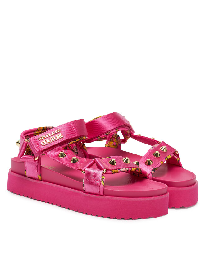 Versace Jeans Couture Sandály Versace Jeans Couture 78VA3SM2 Růžová