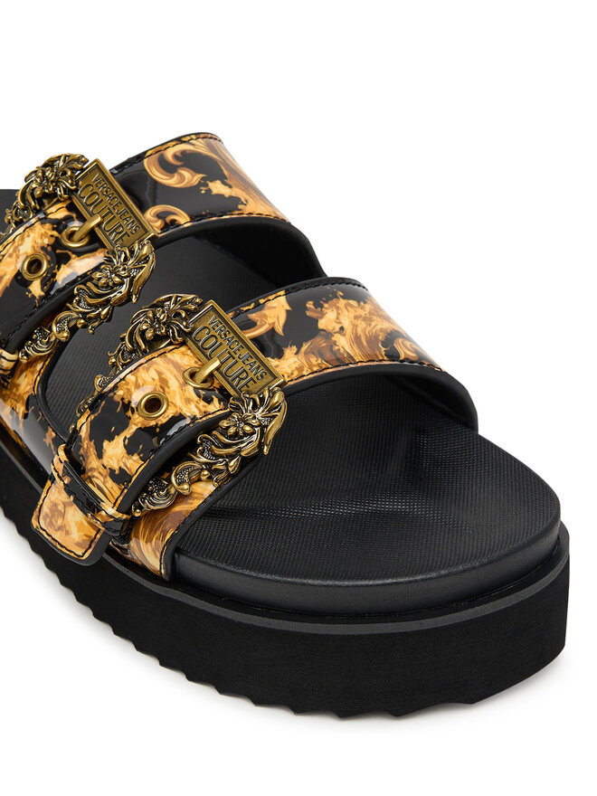 Versace Jeans Couture Pantoletten Versace Jeans Couture 80VA3SM1 ZS366 G89 Schwarz