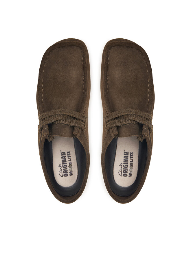 Clarks Halbschuhe Clarks Wallabee Lite. 26329403 Grün