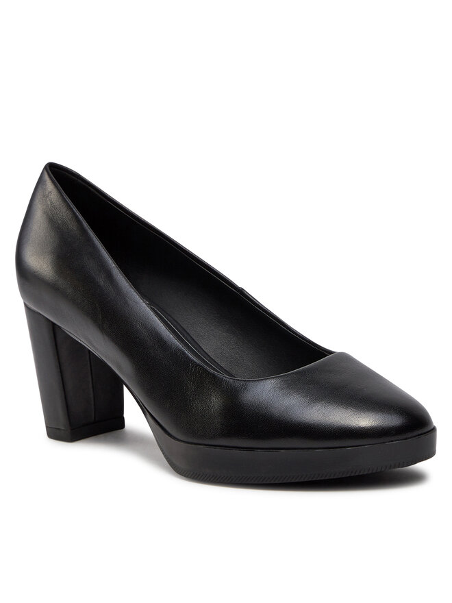 Geox Czółenka Geox D Walk Pleasure 60 D35TED 000Y3 C9999 Czarny