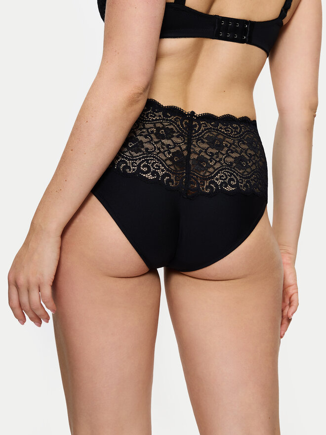 Triumph Triumph Klasszikus magas derekú alsó Amourette 10210675 Fekete