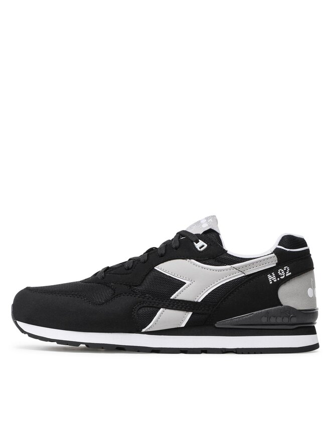 Baskets Diadora N.92 Homme - Vert/gris, Tige Tissu, Doublure Cuir - Neuves Avec Boîte