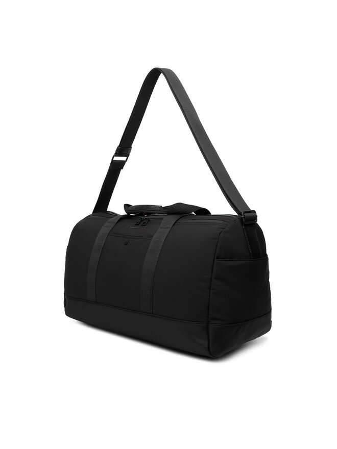 Tommy Hilfiger Torba na laptopa Tommy Hilfiger Th Travel Duffle AM0AM14070 Czarny