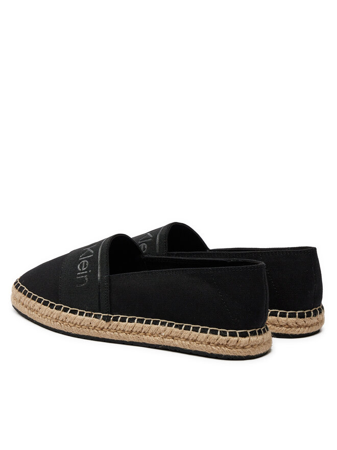 Calvin Klein Еспадрили Calvin Klein Espadrille He HW0HW01918 Черен