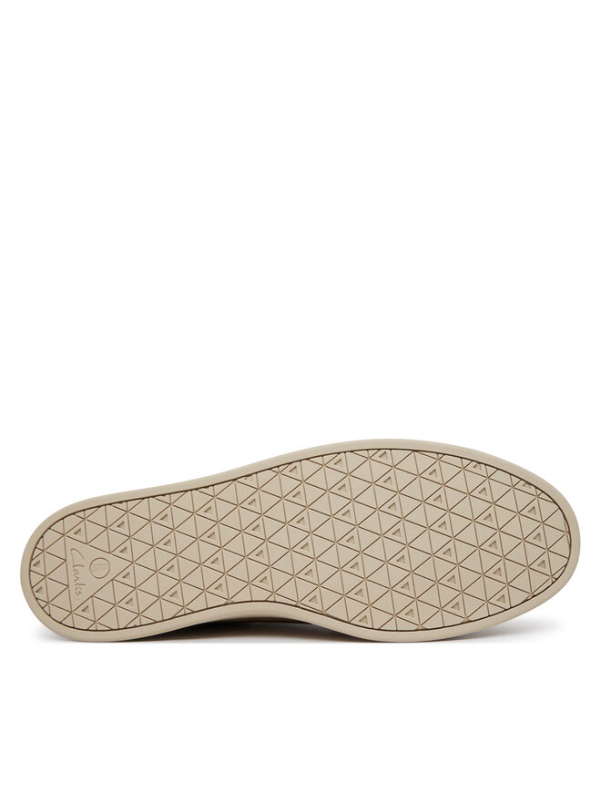 Clarks Туфлі Clarks Lockford Boat 26186187 Бежевий