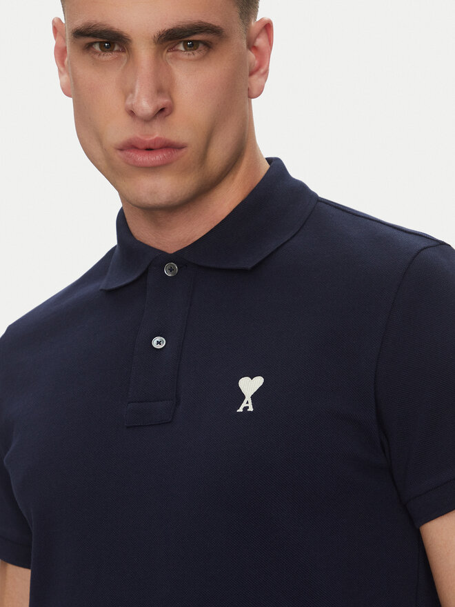 AMI PARIS AMI PARIS Poloshirt HPL060.760 Dunkelblau Regular Fit
