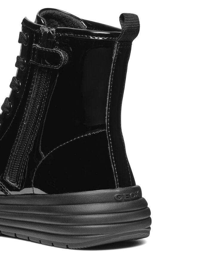 Geox Csizma Geox J Phaolae Girl J46ETA 000HH C9999 M Fekete