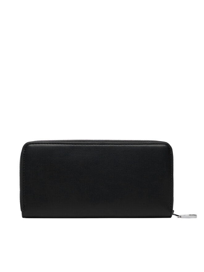 Calvin Klein Geldbörse Calvin Klein Bold Ck Long Zip Around LV04F1077G Schwarz