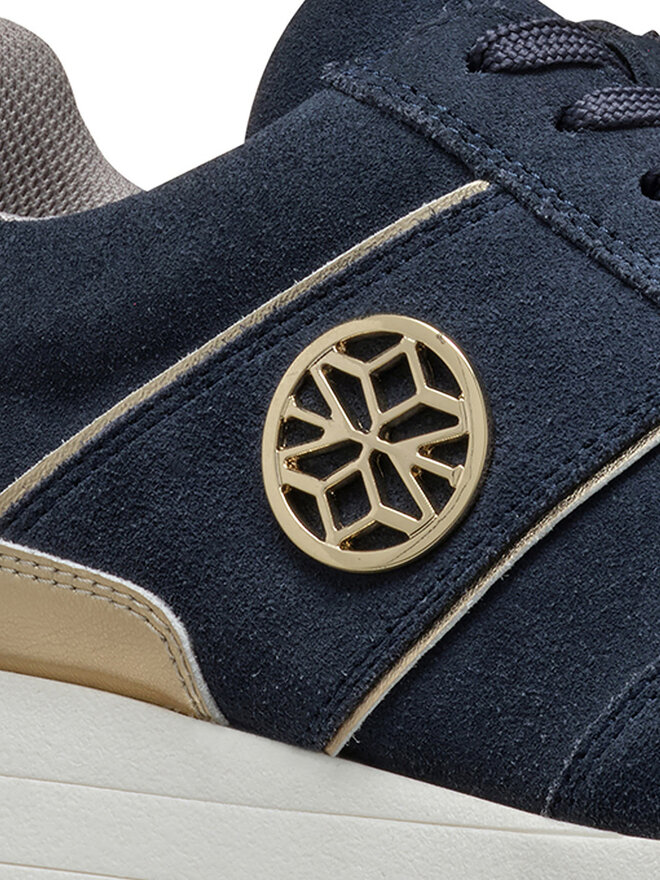 Geox Snīkeri Geox D New Kency D55MZA 022BN CF42L Tumši zils