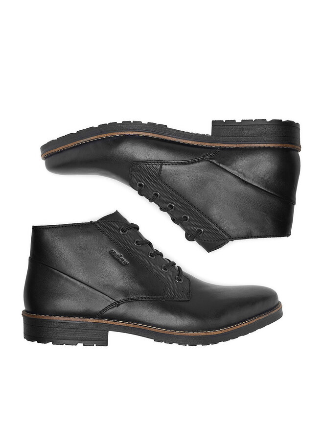 Rieker Schnürschuhe Rieker CEO-33207-00 Schwarz