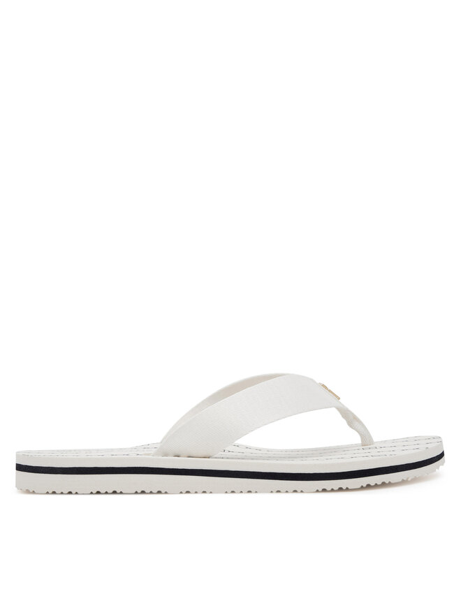 Tommy Hilfiger Chancletas Tommy Hilfiger Th Chain Print FW0FW08514 Blanco