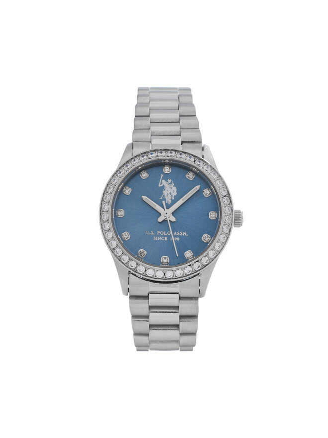 U.S. Polo Assn. Ρολόι U.S. Polo Assn. Felicity USP8406LB Ασημί
