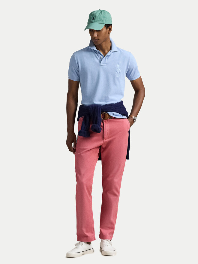 Polo Ralph Lauren Polo Ralph Lauren Poloshirt 710938137012 Himmelblau Slim Fit