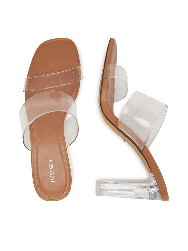 DeeZee Papucs DeeZee LS5216-01 Átlátszó