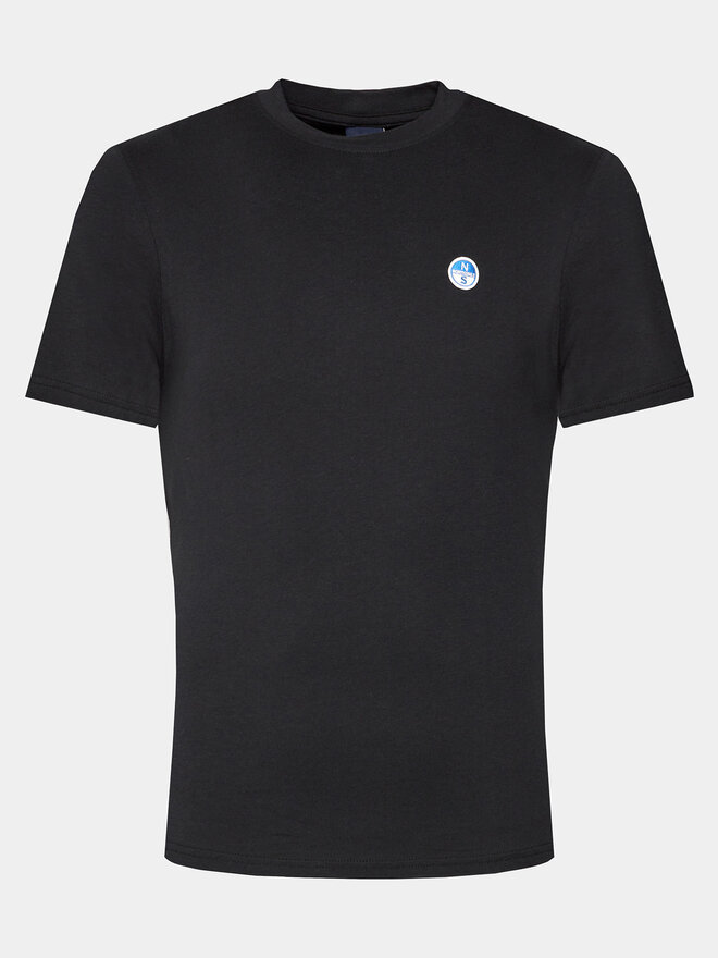 North Sails North Sails T-Shirt Bollo 692970 Schwarz Regular Fit