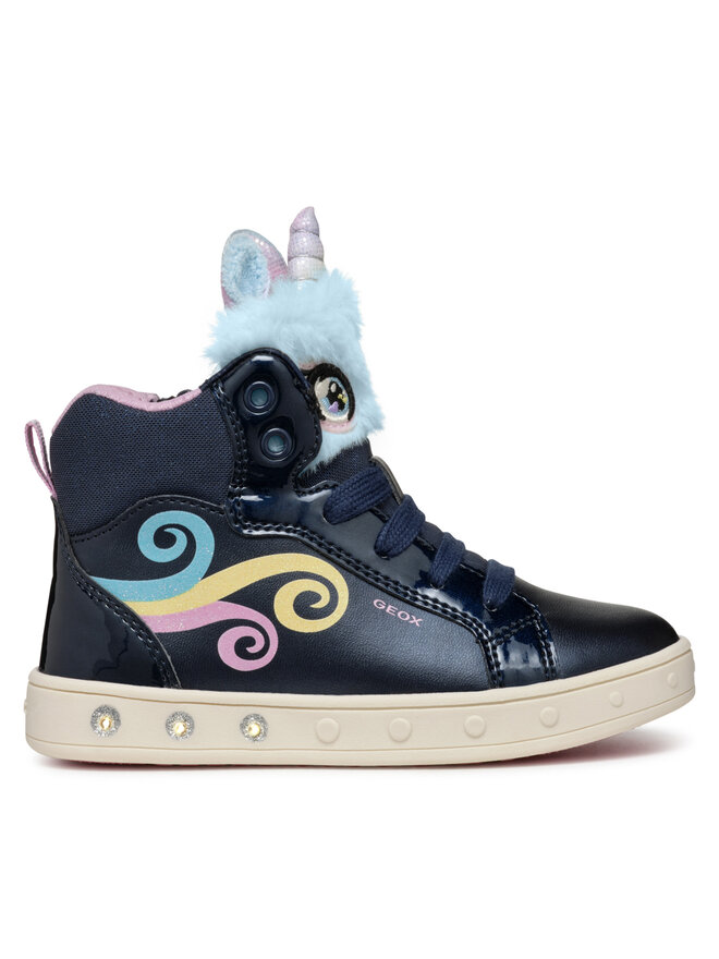 Geox Tenisice Geox J Skylin Girl  J468WA 0NFBH C4243 M Tamnoplava