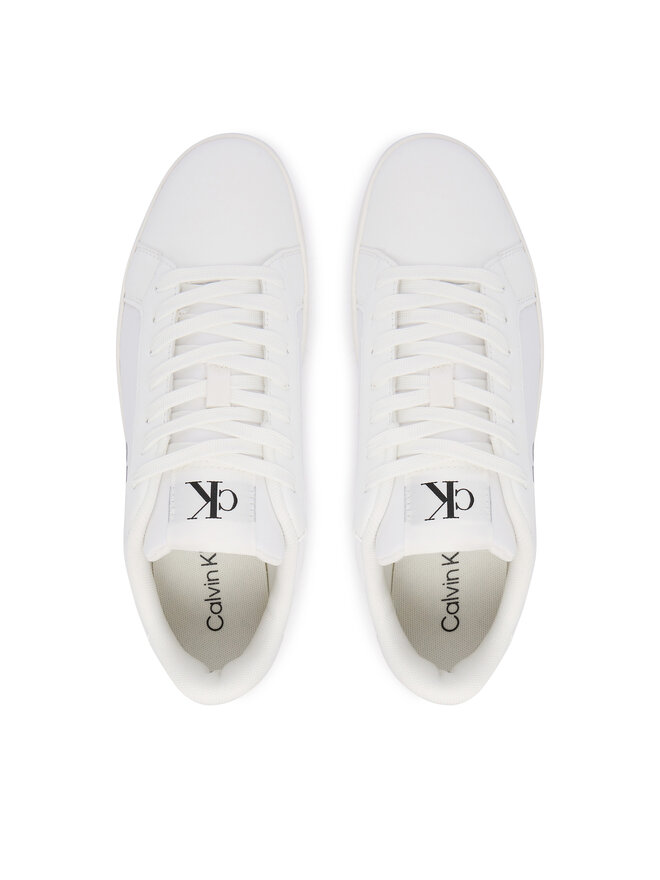 Calvin Klein Sneakers Calvin Klein 3 Cupsole Laceup Pu Mg YW0YW01781 Weiß