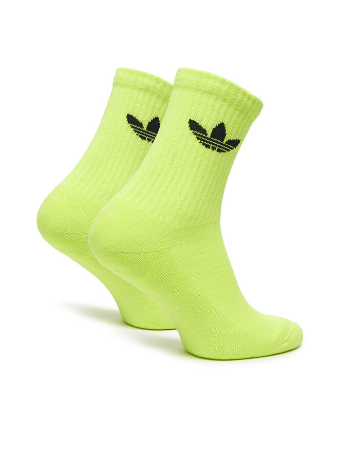 adidas Омплект 6 чифта дълги чорапи унисекс adidas Trefoil Cushion JY2679 Цветен