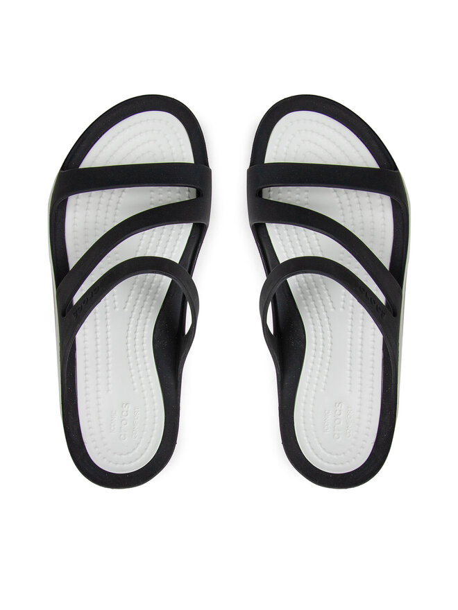Crocs Klapki Crocs Swiftwater Sandal W 203998 Czarny