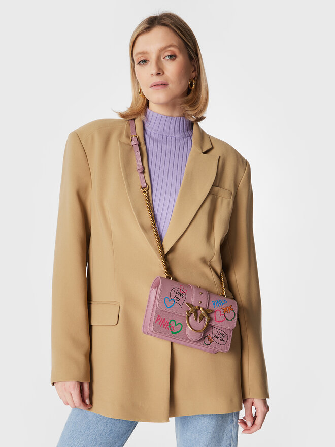 Torebka Pinko Love Mini Icon Street Art Love Cl AI 22-23