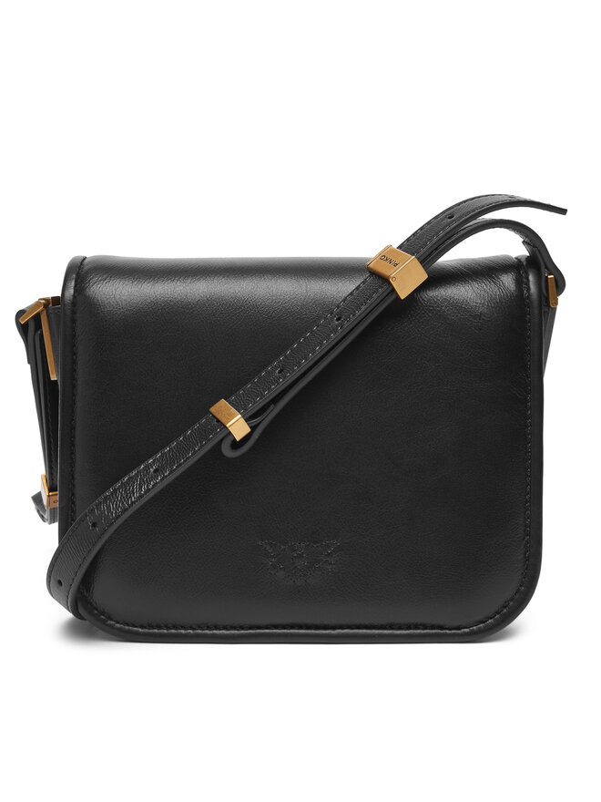PINKO Kabelka PINKO Love Box Bag Fl Mini PE 25 PLTT 104297 A26J Černá