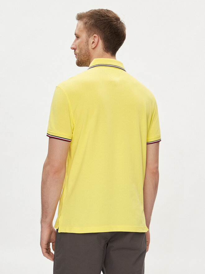 Tommy Hilfiger Tommy Hilfiger Poloshirt 1985 MW0MW30750 Gelb Slim Fit