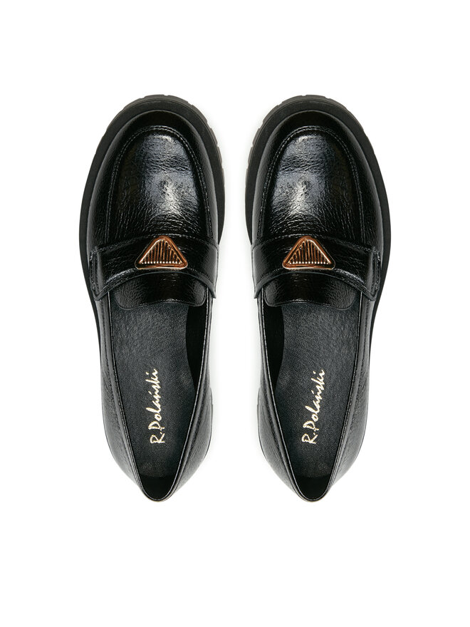 R.Polański Loafersy R.Polański 1679 Czarny