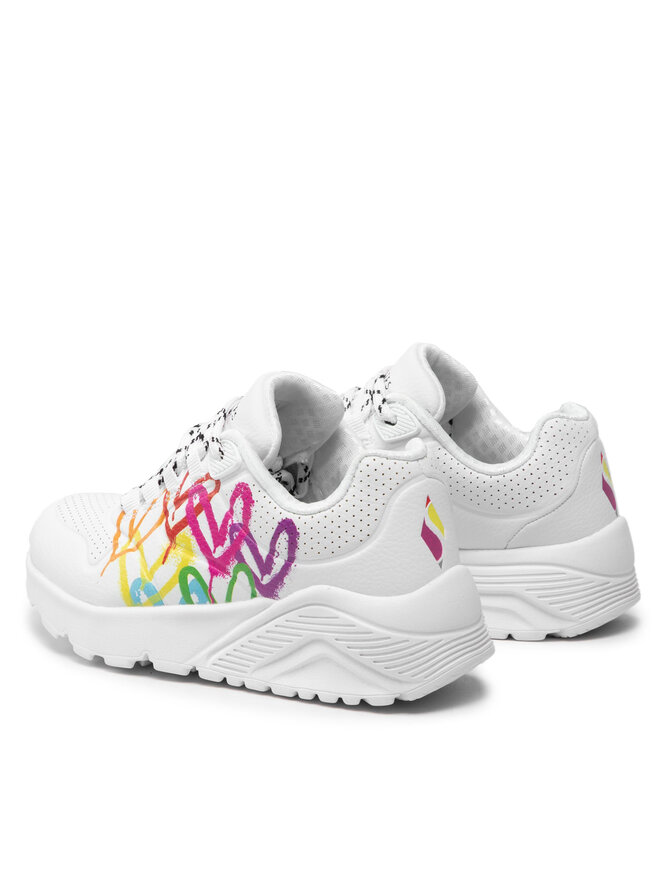 Skechers Sneakers Skechers Love Brights 314061L/WMLT Alb