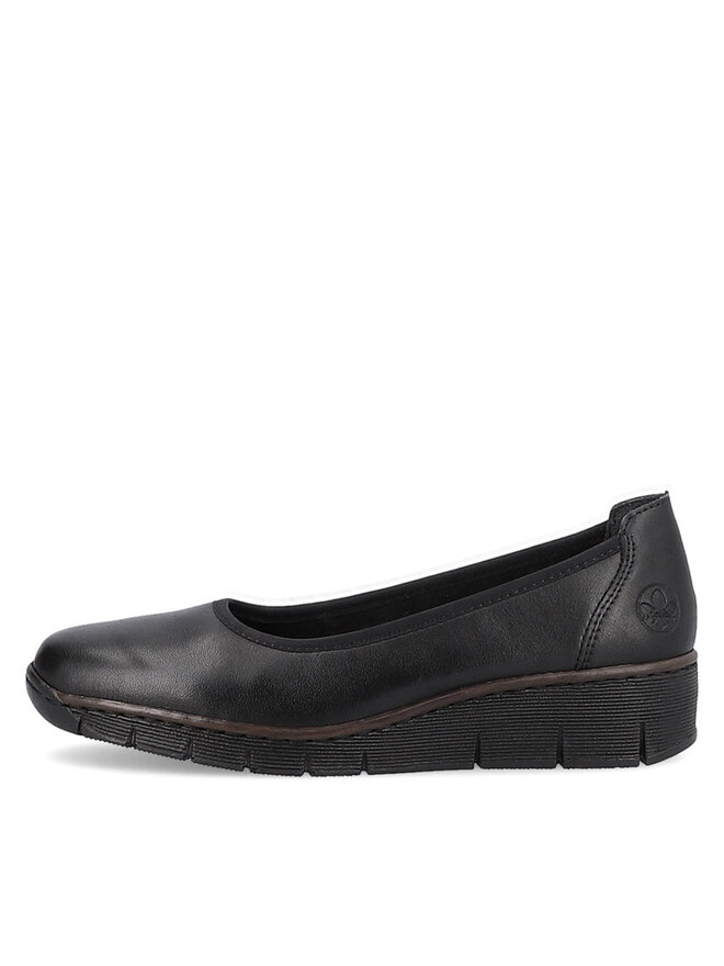Rieker Halbschuhe Rieker 53755-00 Schwarz