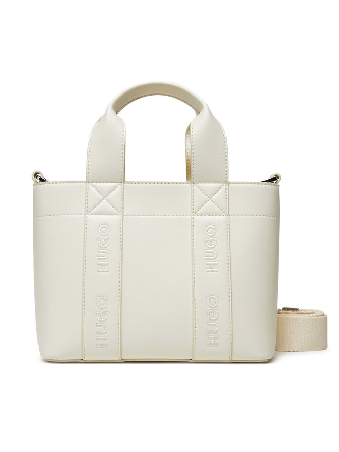 HUGO Handtasche HUGO Becky Up 50547473 Weiß