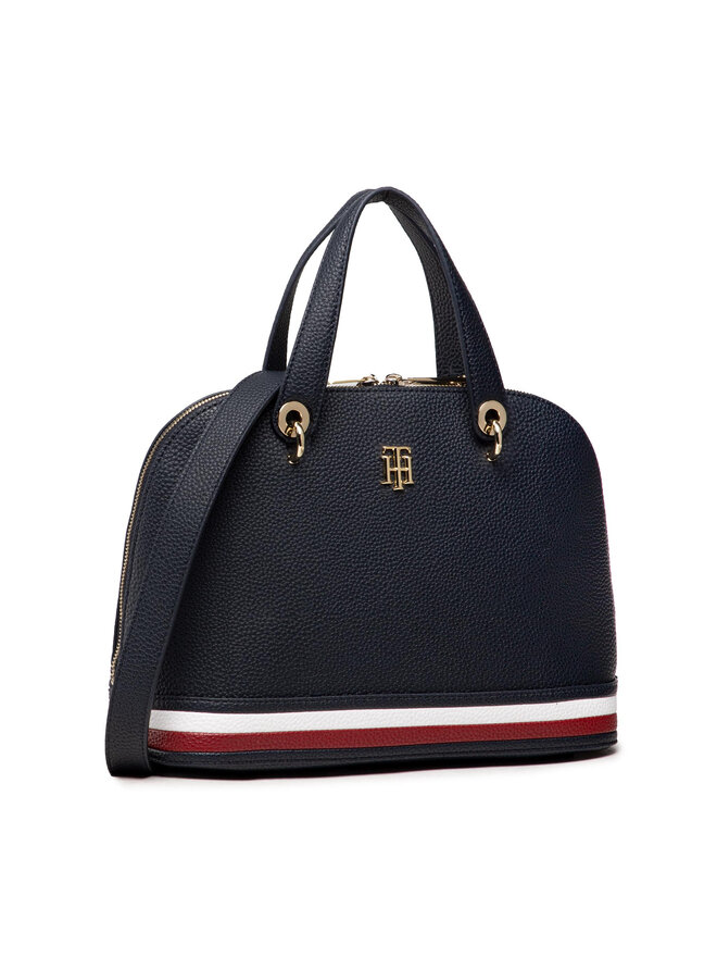 Handtasche Tommy Hilfiger Th Element Duffle Corp AW0AW10453 Dunkelblau eschuhe