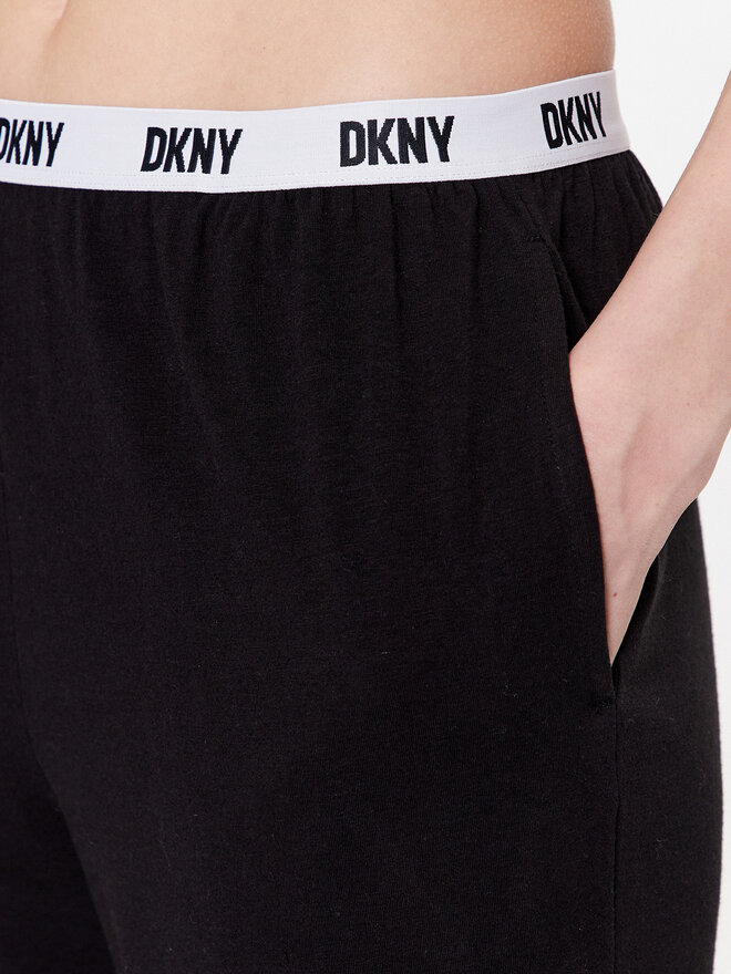 DKNY DKNY Pyjamahose YI2822635 Schwarz Regular Fit