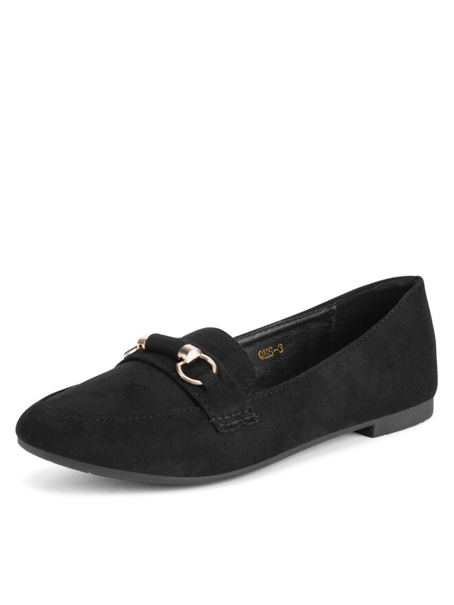 DeeZee Мокасини DeeZee QHS-3 Черен