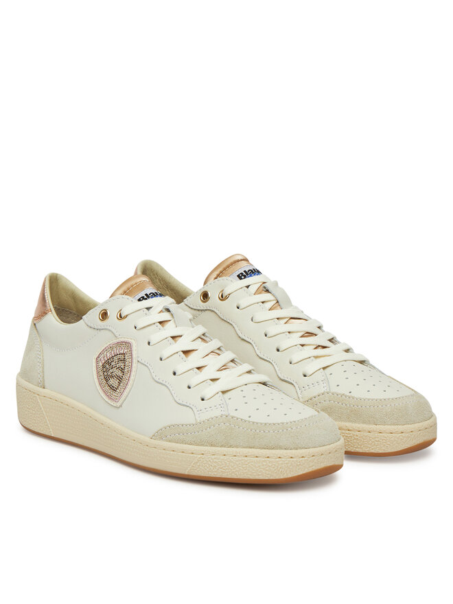 Blauer Sneakersy Blauer S5OLYMPIA11/DIV Bílá