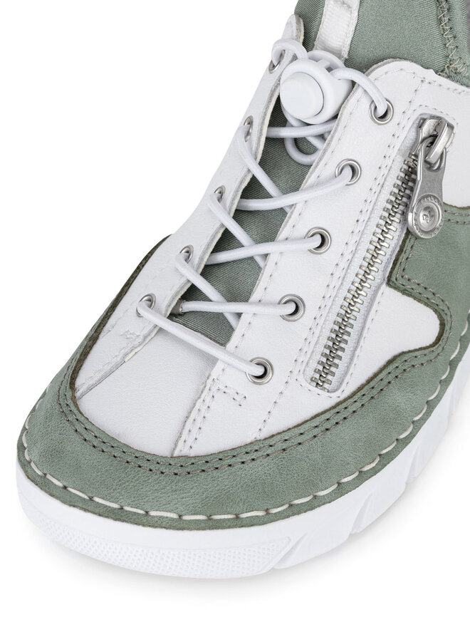 Rieker Pantofi Rieker 55064-52 Alb