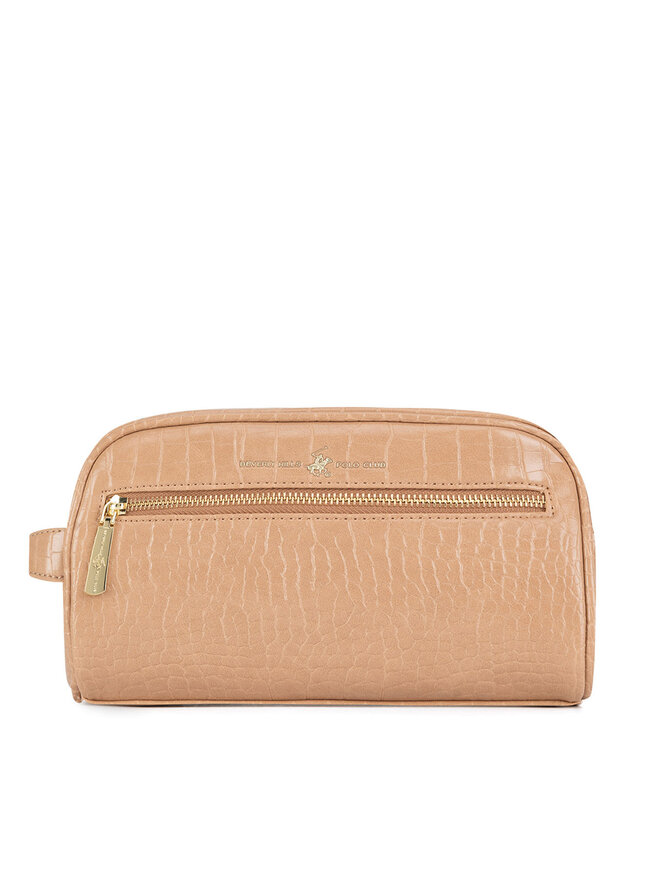 Pochette per cosmetici Beverly Hills Polo Club BHPC W1 001 AW24 Beige escarpe