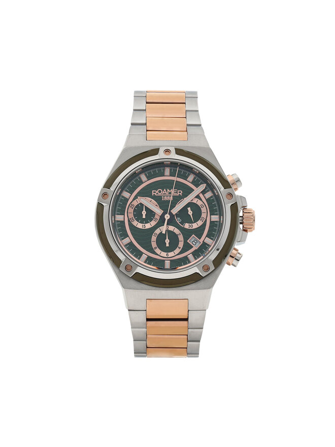 Roamer Reloj Roamer Tempomaster Chrono 221837 49 75 20 Plata