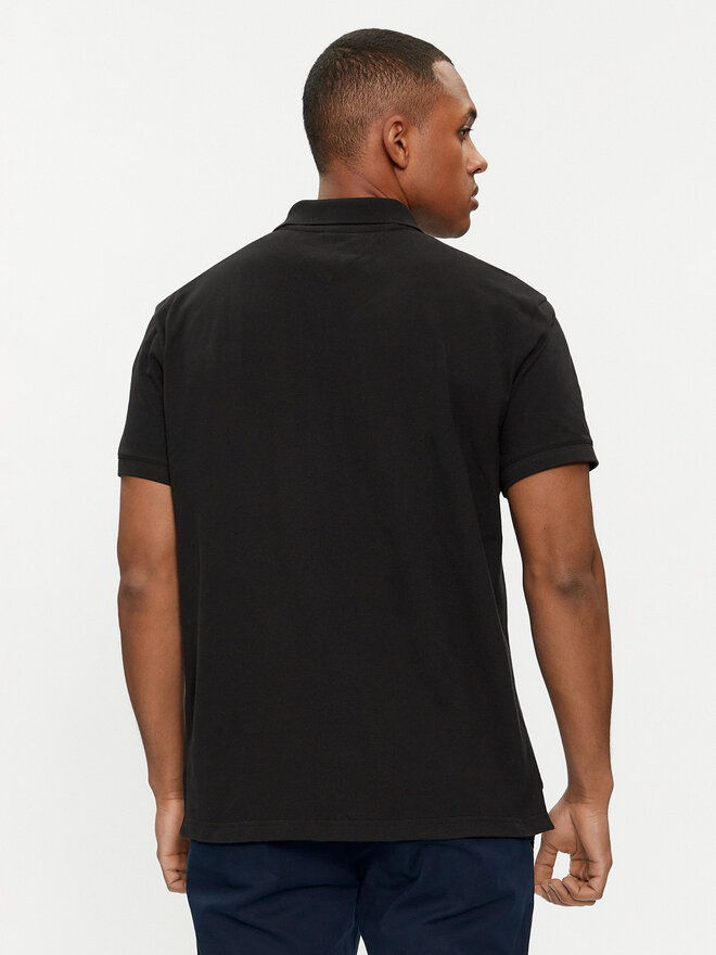 Tommy Jeans Tommy Jeans Poloshirt Badge DM0DM18314 Schwarz Regular Fit