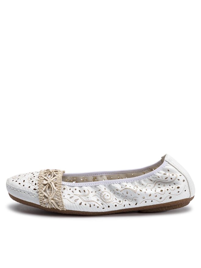 Rieker Ballerinas Rieker 41466-81 Weiß