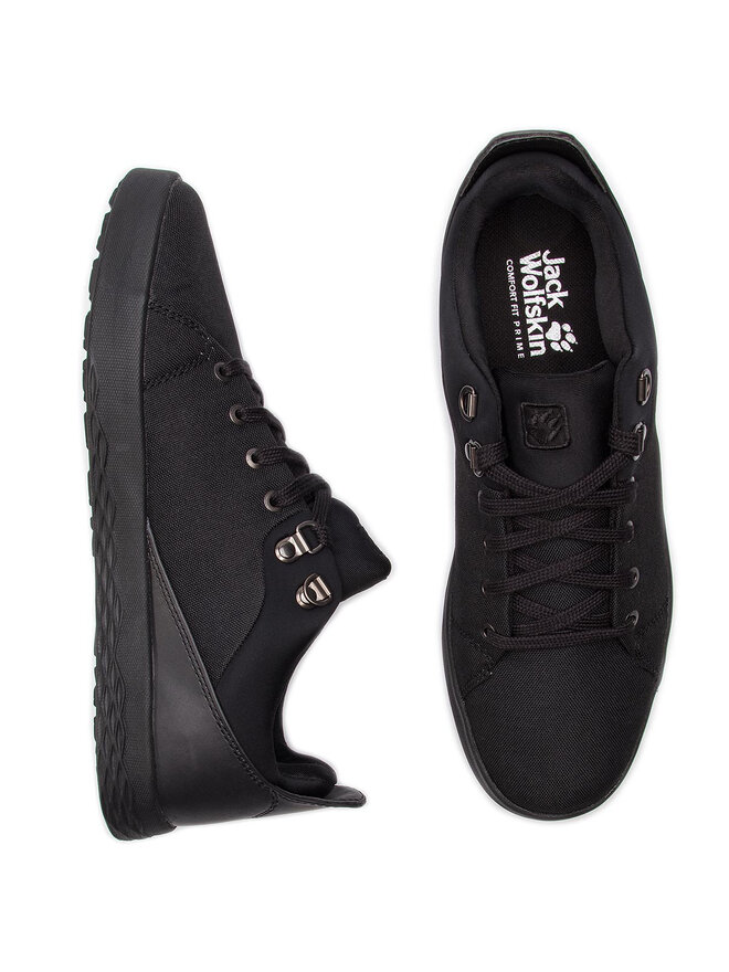 Sneakers Jack Wolfskin Auckland Ride Low M 4032481 Schwarz eschuhe