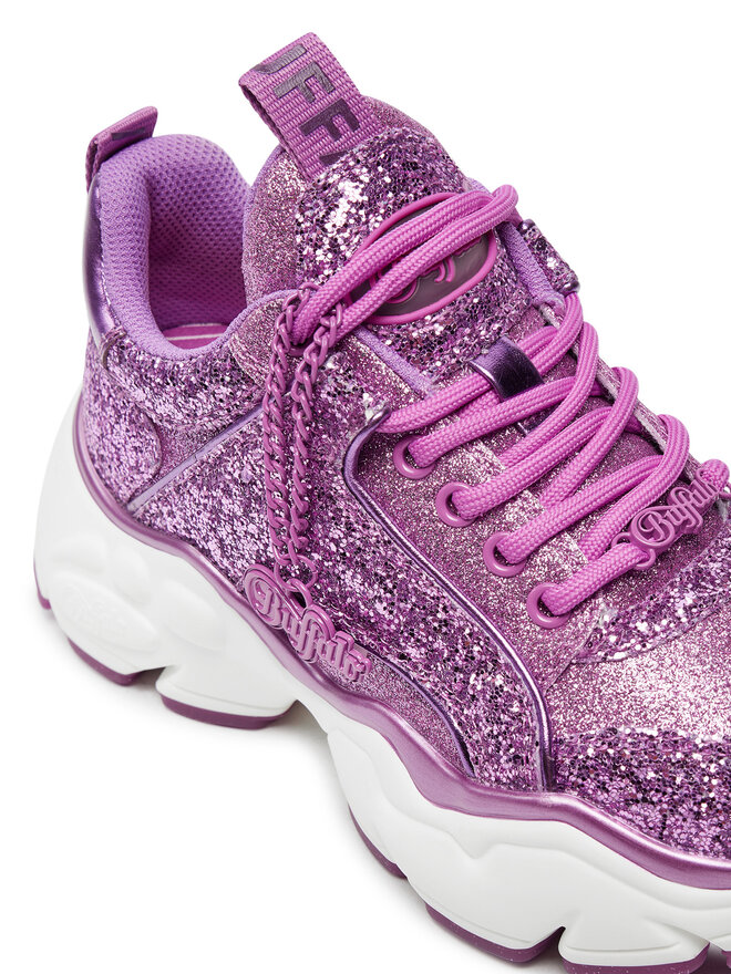 Buffalo Sneakersy Buffalo Binary Glam 1636167 Fialová