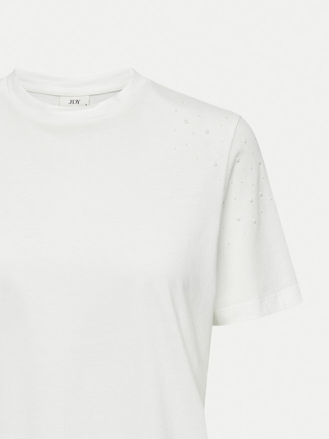 JDY JDY Camiseta Molly 15311675 Blanco Regular Fit