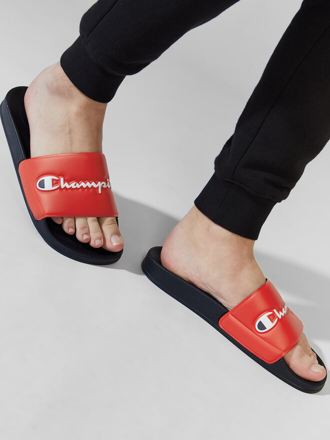 Champion Шльопанці Champion Slide Varsity S21993-CHA-RS001 Червоний