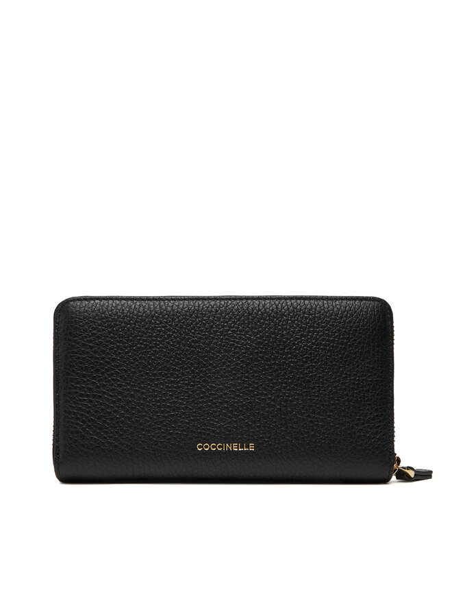 Coccinelle Große Damen Geldbörse Coccinelle TQK Coccinelledulse Soft E2 TQK 11 32 01 Schwarz