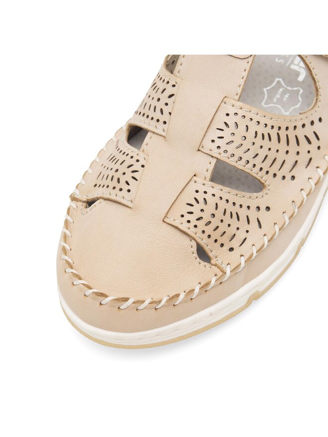 Rieker Halbschuhe Rieker 49958-61 Beige