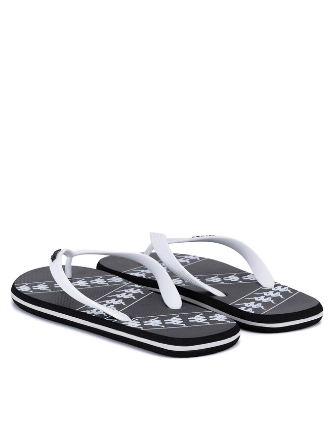 Kappa Flip flop Kappa 371D2SW BLACK - WHITE Colorat