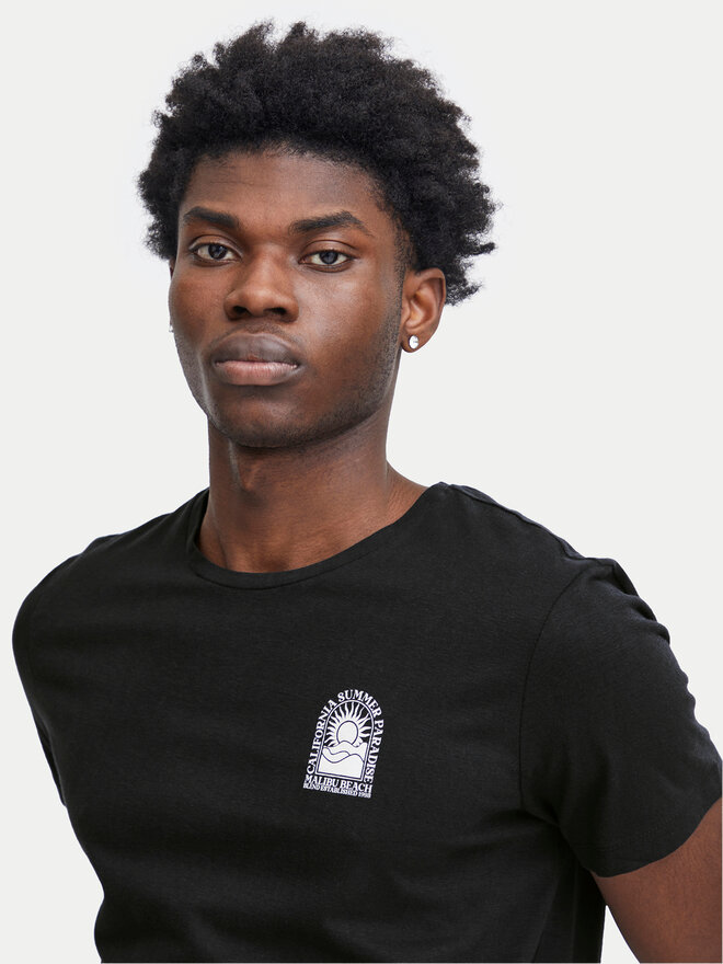 Blend Blend Camiseta 20716481 Negro Regular Fit
