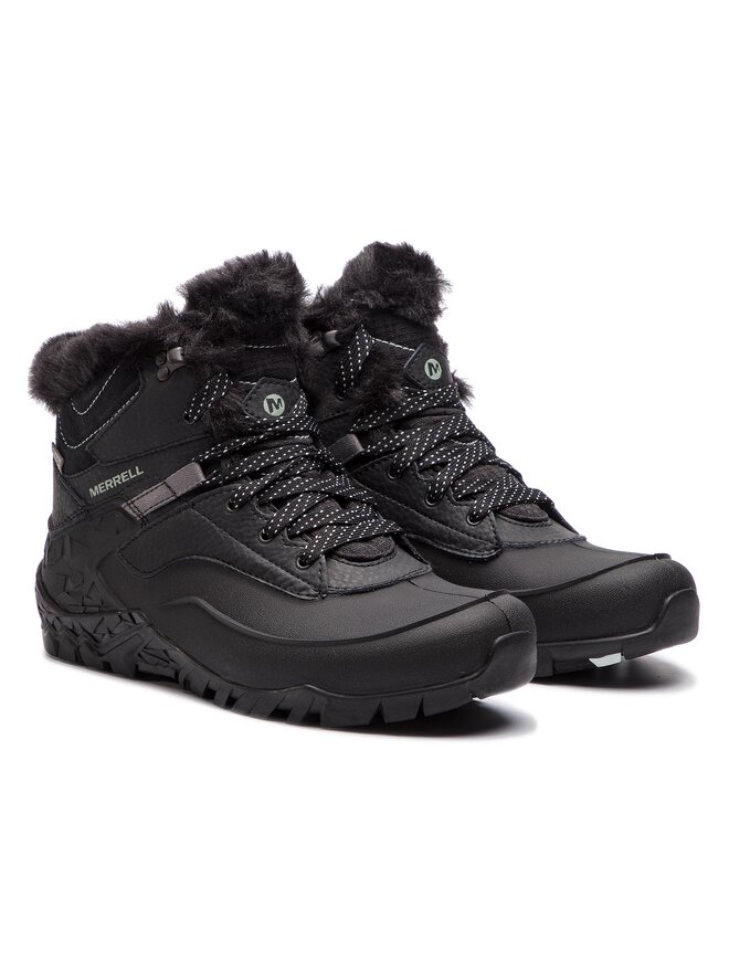 Trekkingschuhe Merrell Aurora 6 Ice Wp J37216 Schwarz eschuhe