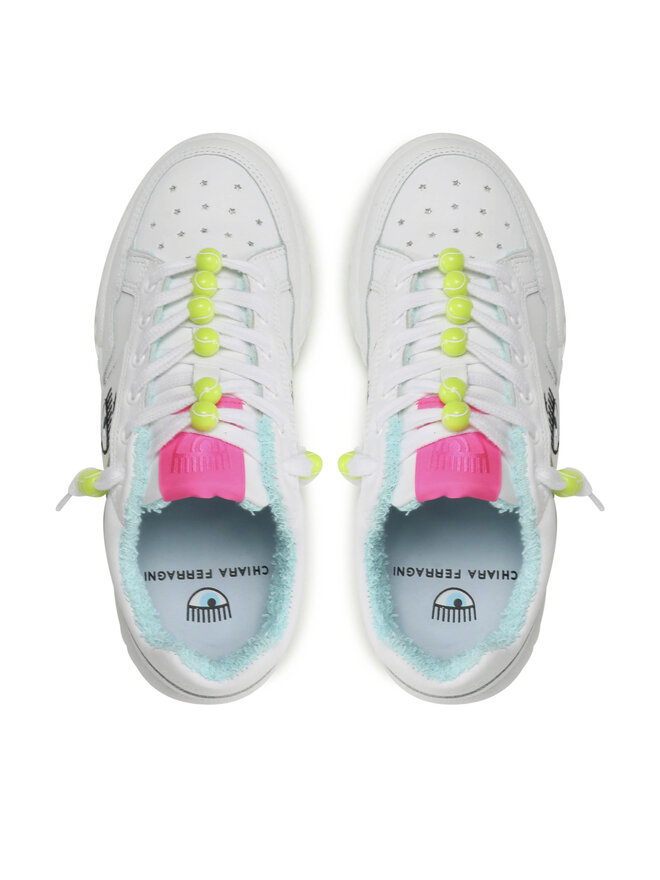 Chiara Ferragni Снікерcи Chiara Ferragni CF3112-009 Білий